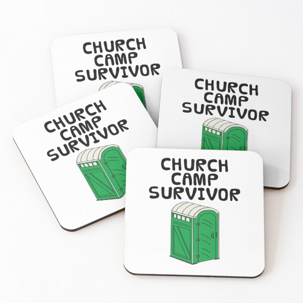 Item preview, Church Camp Survivor, Youth Pastor Summer Christian Funny designed and sold by doodlerob.