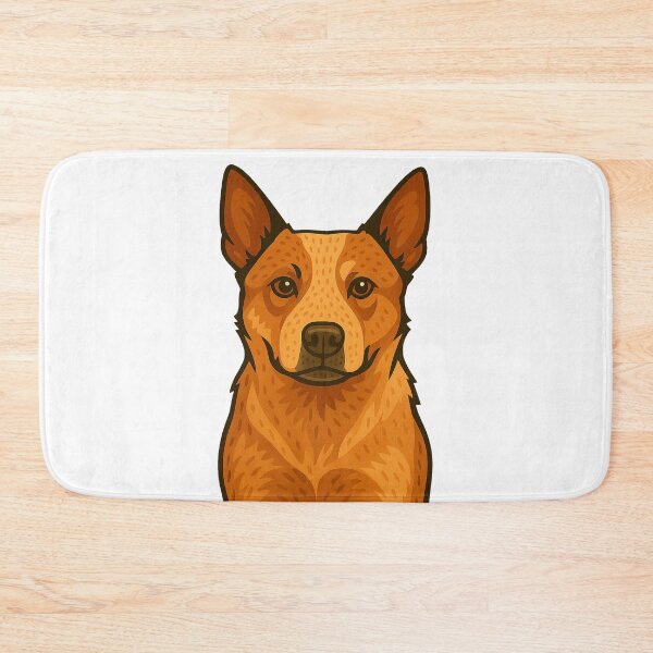 Item preview, Red Heeler Portrait  designed and sold by Elbeety.