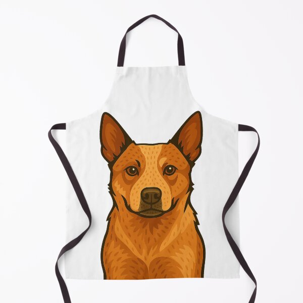 Item preview, Red Heeler Portrait designed and sold by Elbeety.