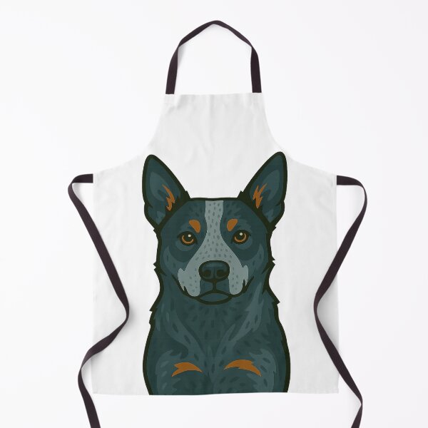 Item preview, Blue Heeler Portrait designed and sold by Elbeety.