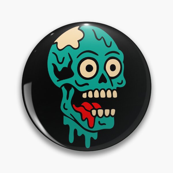 Item preview, Zombie Head designed and sold by byebyesally.