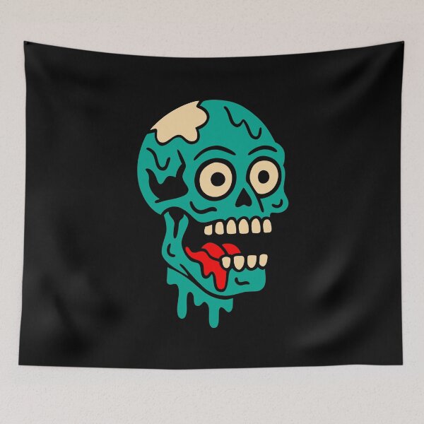 Item preview, Zombie Head designed and sold by byebyesally.