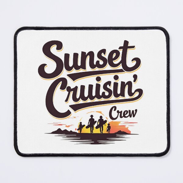 Item preview, Sunset Cruisin Crew Shirt, Beach Theme Shirt, Summer Vibes Tee, Surfing Team Shirt, Graphic Tee for Summer, Casual Beach Shirt designed and sold by JeffreyWayne.