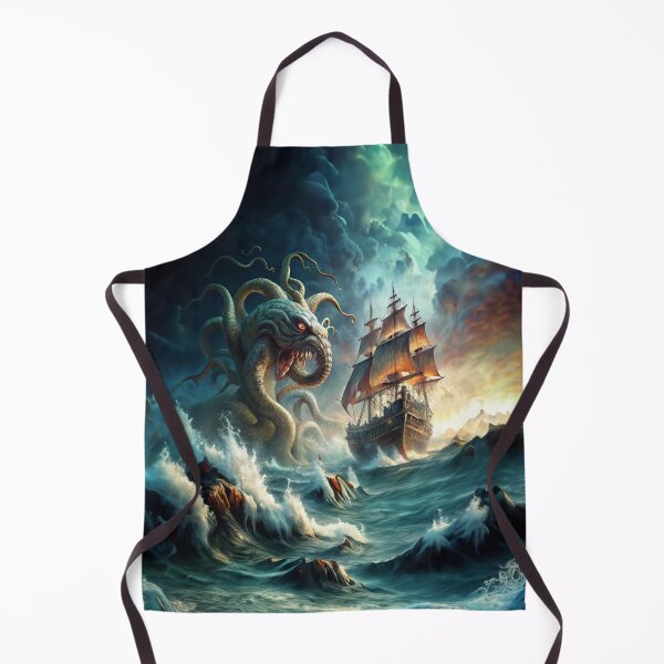 Item preview, Terrible sea monster awaits its next victim designed and sold by Made-by-Gus.