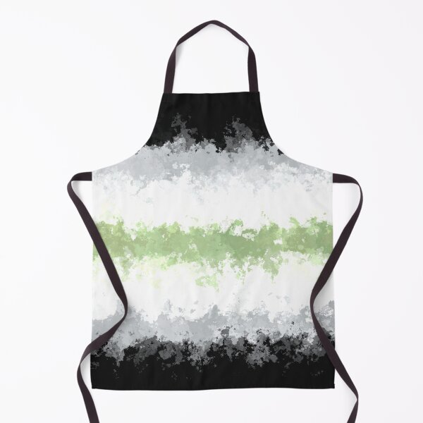 Item preview, Quirky Punk Grungy Eclectic Marbled Abstract Agender Pride Flag designed and sold by Chaos Queery.