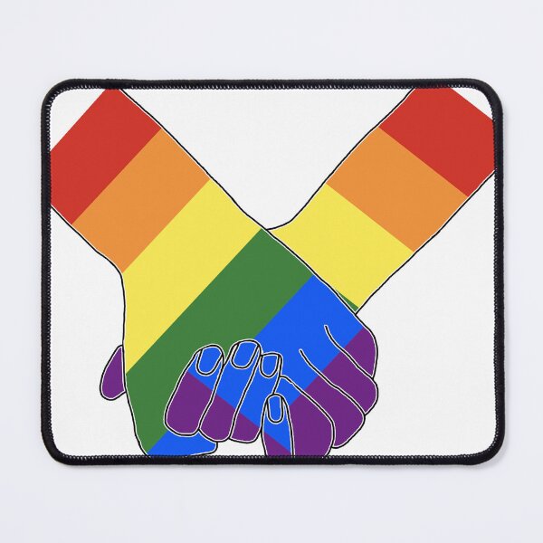 Item preview, Pride Holding Hands - Pride Flag designed and sold by PaperPainter.