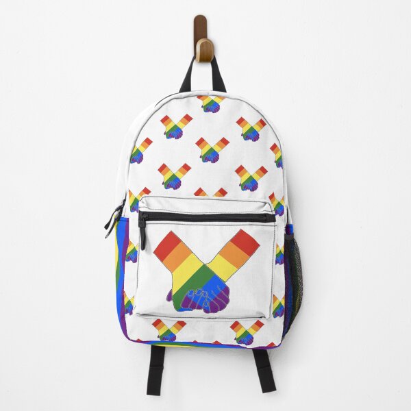 Item preview, Pride Holding Hands - Pride Flag designed and sold by PaperPainter.