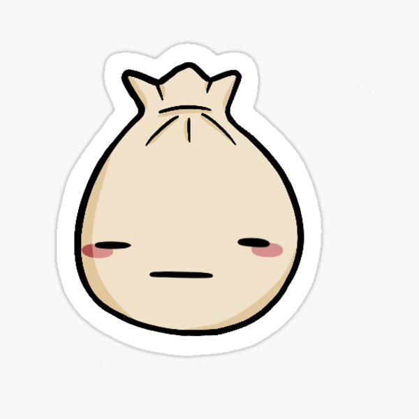 Item preview, Unamused Dumpling designed and sold by SleepyPup.