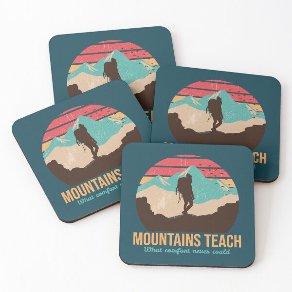 Item preview, Mountains teach what comfort never could tshirt  designed and sold by Jclapp29.