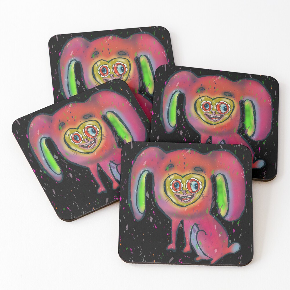 Item preview, Coasters (Set of 4) designed and sold by turddemon.