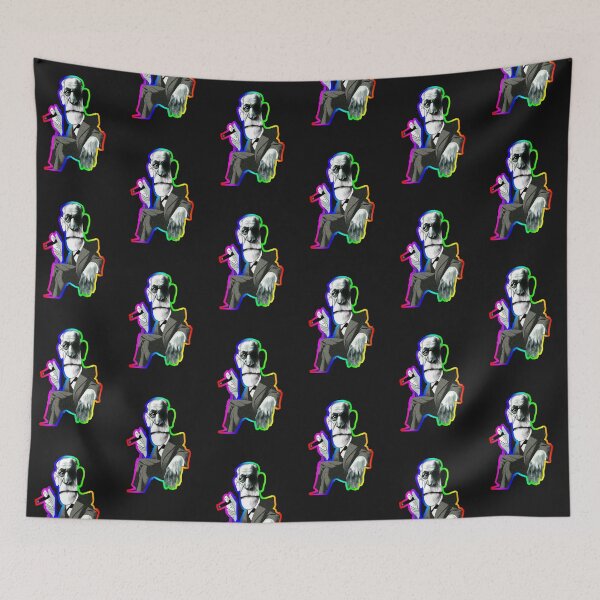 Item preview, sigmund freud illustration designed and sold by Ratatatts.