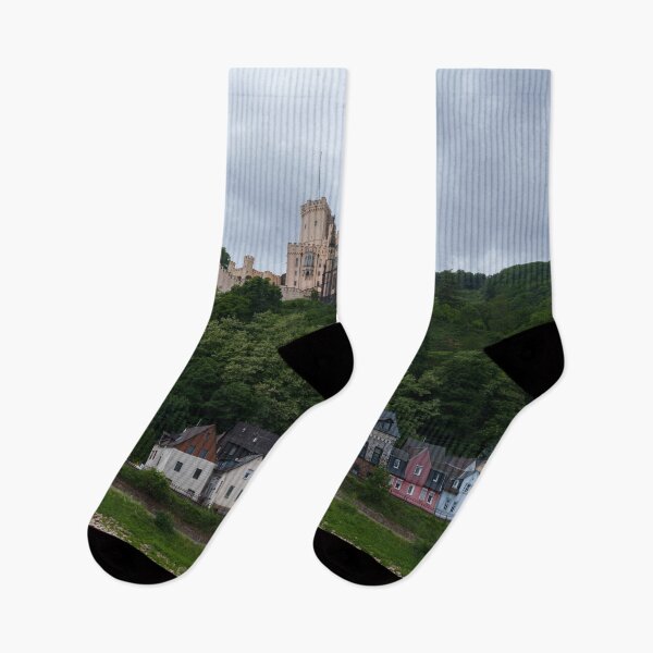 Item preview, Colourful Homes Below Stolzenfels Castle designed and sold by rawshutterbug.