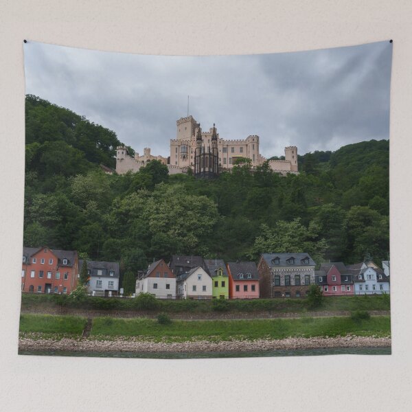 Item preview, Colourful Homes Below Stolzenfels Castle designed and sold by rawshutterbug.