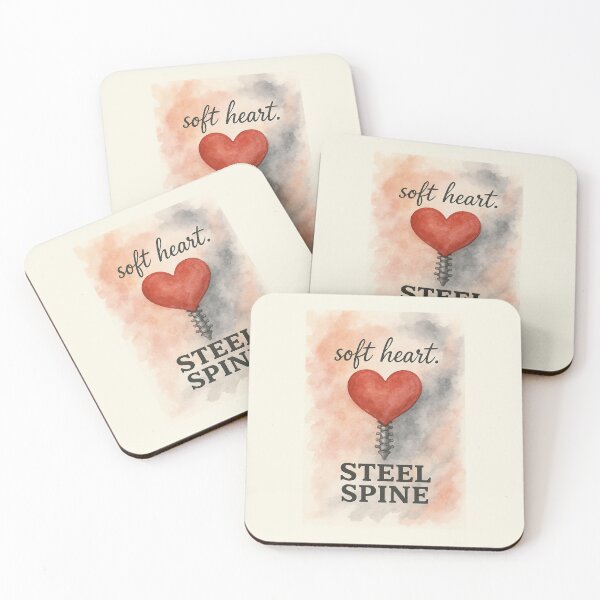 Item preview, Strength in Softness and Steel designed and sold by SpineandSoul.
