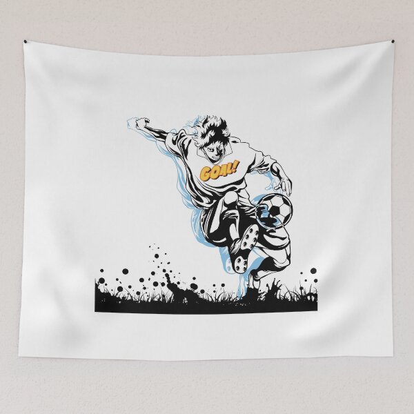 Item preview, Anime Soccer Star – Dynamic Goal Kick Sports Manga Art designed and sold by MOTAS Graphics .