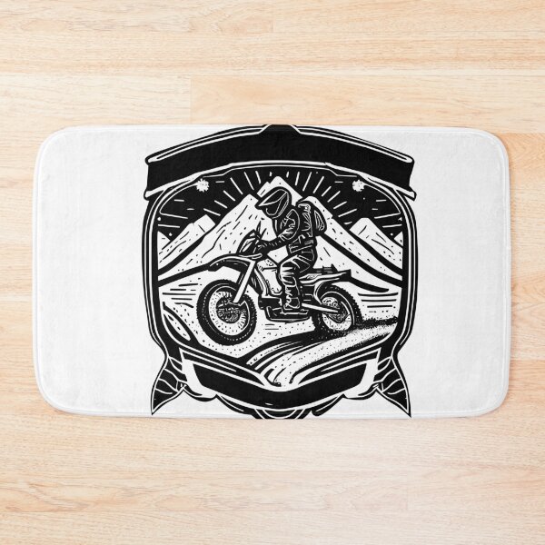 Item preview, Mountain Motocross Ride – Dirt Bike Adventure in Helmet View designed and sold by MOTAS FASHION .