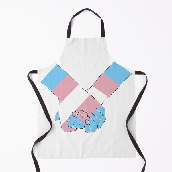 Item preview, Pride Holding Hands - Transgender Flag designed and sold by PaperPainter.