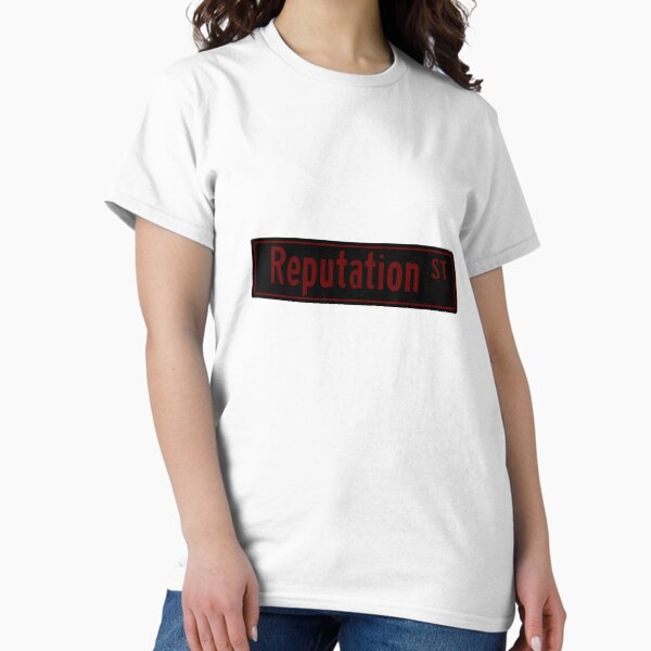Item preview, Taylor Swift Reputation album street sign designed and sold by evereads.
