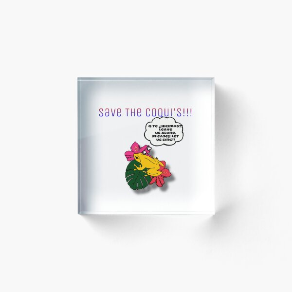 Item preview, Save The Coqui’s!! designed and sold by JomarysStickers.