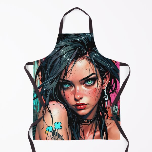 Item preview, Street Art Hottie With Bold Rebel Eyes designed and sold by BorgSpareParts.