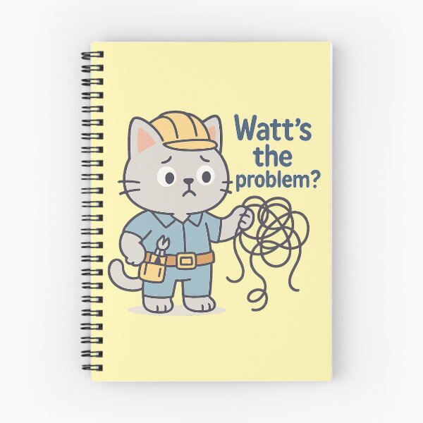 Item preview, Watt’s the Problem? designed and sold by xmoudx.