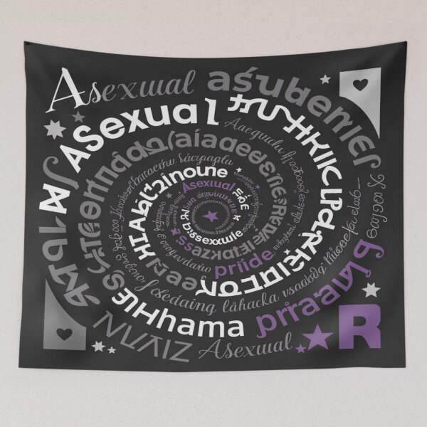 Item preview, Global Asexual Pride – ACE Love in Every Language designed and sold by Rajasekar.
