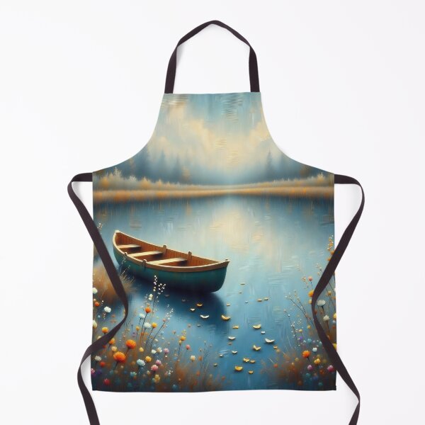 Item preview, A Morning by the Lake designed and sold by HattieAndHazel.