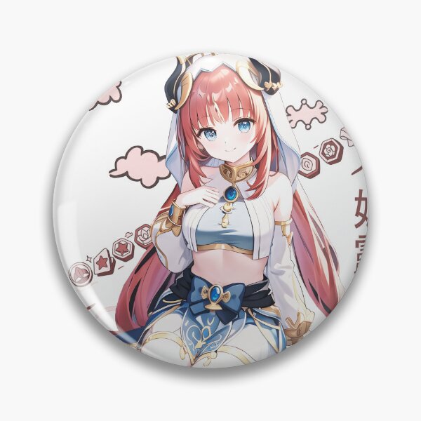 Item preview, Nilou Genshin Impact Aesthetic Anime Vaporwave designed and sold by theodorchik.