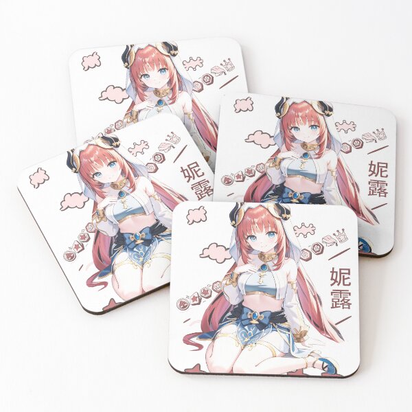 Item preview, Nilou Genshin Impact Aesthetic Anime Vaporwave designed and sold by theodorchik.