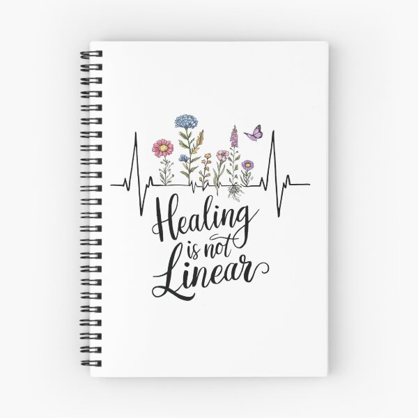 Item preview, Healing is not linear designed and sold by Made-by-Gus.
