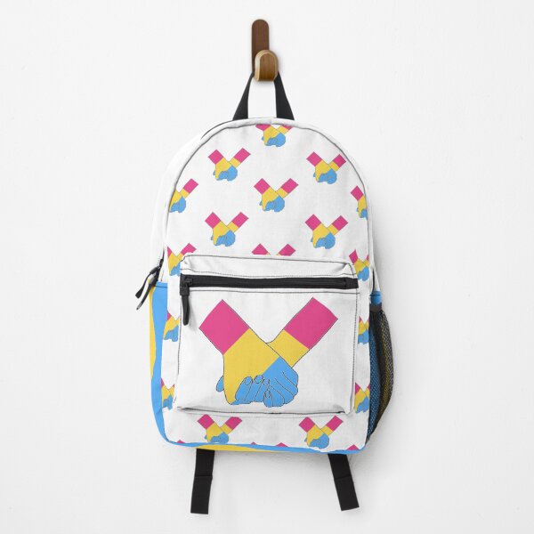 Item preview, Pride Holding Hands - Pansexual Flag designed and sold by PaperPainter.