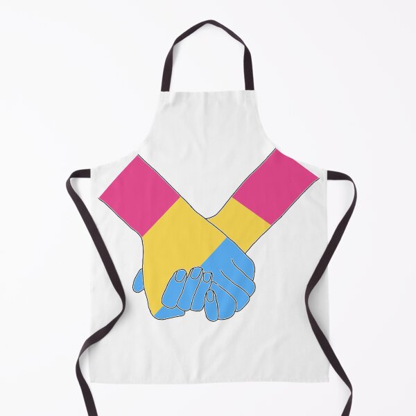 Item preview, Pride Holding Hands - Pansexual Flag designed and sold by PaperPainter.