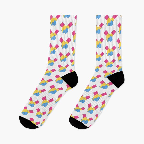 Item preview, Pride Holding Hands - Pansexual Flag designed and sold by PaperPainter.