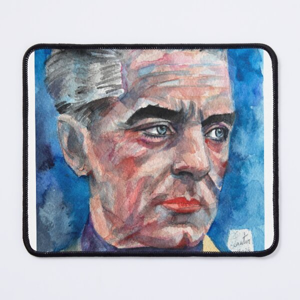 Item preview, HERBERT VON KARAJAN watercolor portrait .1 designed and sold by lautir.