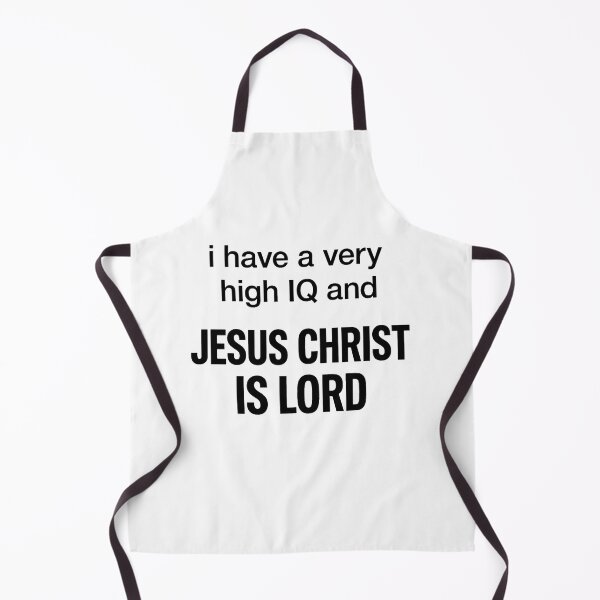 Item preview, High IQ - Jesus Christ is Lord designed and sold by Comfy Relic Studio.