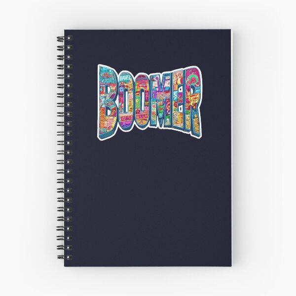 Item preview, BOOMER, colorful graphics with inscription designed and sold by silent-violin.