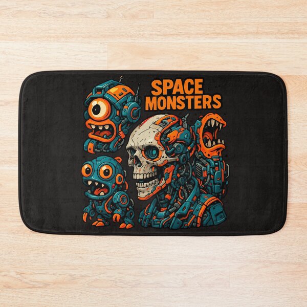 Item preview, Space Monsters: Cybernetic Beasts of the Future designed and sold by Thaivi Design.