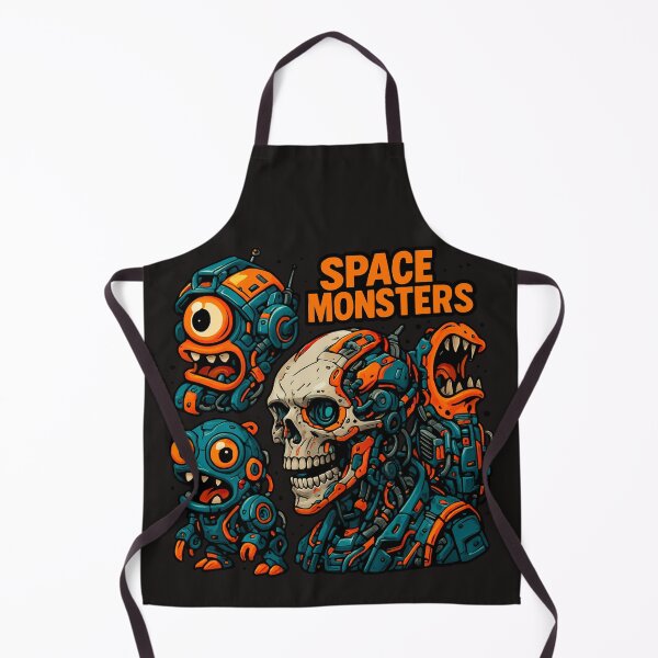 Item preview, Space Monsters: Cybernetic Beasts of the Future designed and sold by Thaivi Design.