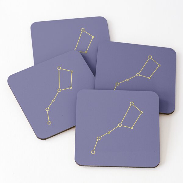 Item preview, Simple yellow Ursa Major Constellation designed and sold by Xiaolan's Art.