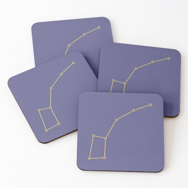 Item preview, Simple yellow Ursa Minor Constellation designed and sold by Xiaolan's Art.
