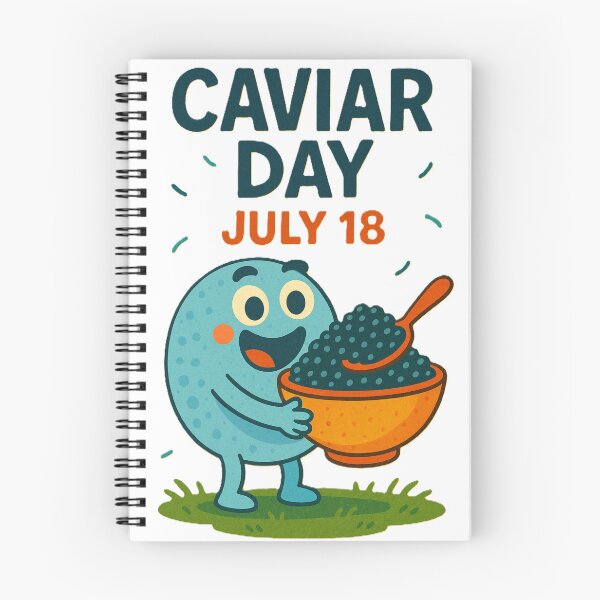Aperçu de l'œuvre Journée nationale du caviar le 18 juillet créée et vendue par JDAShirts.
