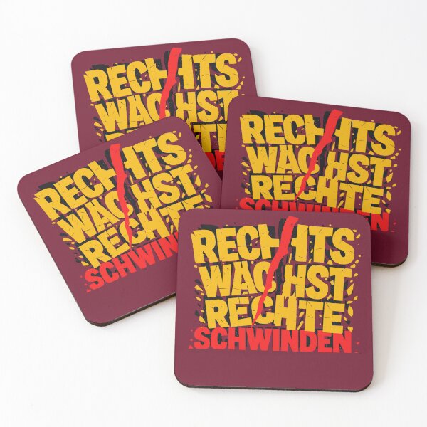 Item preview, Rechts wächst – Political Protest Graphic designed and sold by Pacific Art.