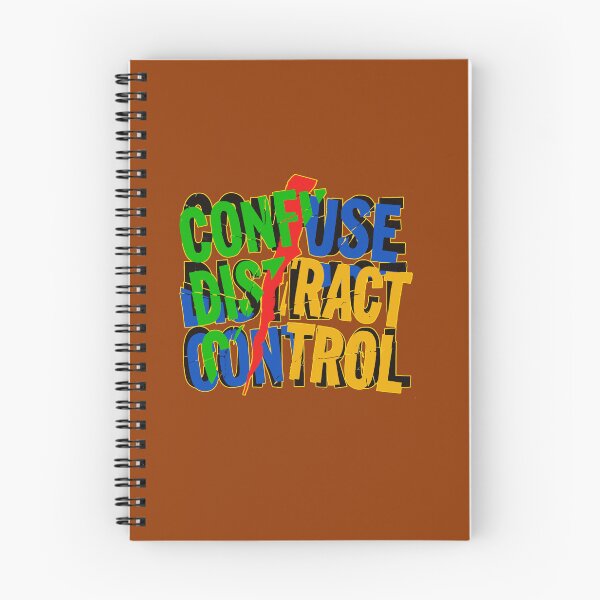 Item preview, Confuse Distract Control – Loud Political Collage designed and sold by Pacific Art.