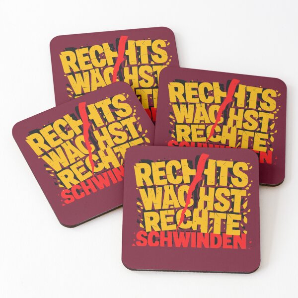 Item preview, Rechts wächst – Politisches Statement designed and sold by Pacific Art.