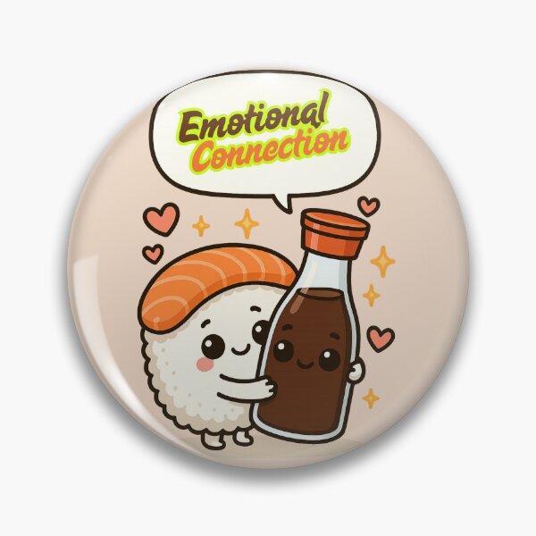 Item preview, Kawaii Sushi Hugging Soy Sauce Bottle designed and sold by MetaMuralStudio.