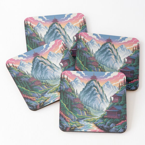 Item preview, Unusual mountain landscape. designed and sold by Lilashakti ⭐️ ⭐️ ⭐️ ⭐️ ⭐️.
