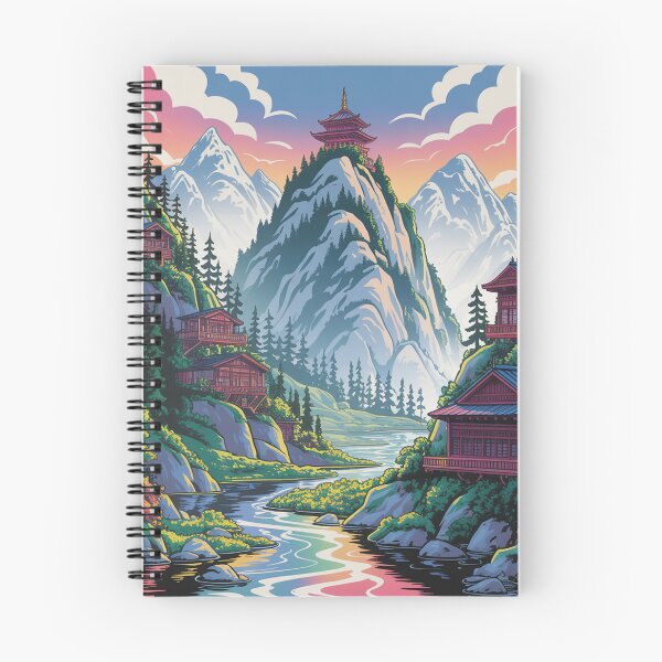 Item preview, Unusual mountain landscape. designed and sold by Lilashakti ⭐️ ⭐️ ⭐️ ⭐️ ⭐️.