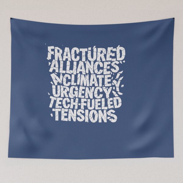 Item preview, Broken Type – Dystopian Protest Style designed and sold by Pacific Art.