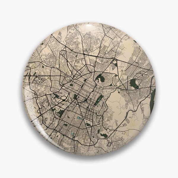 Item preview, Puebla City Map of Mexico - Vintage designed and sold by deMAP.