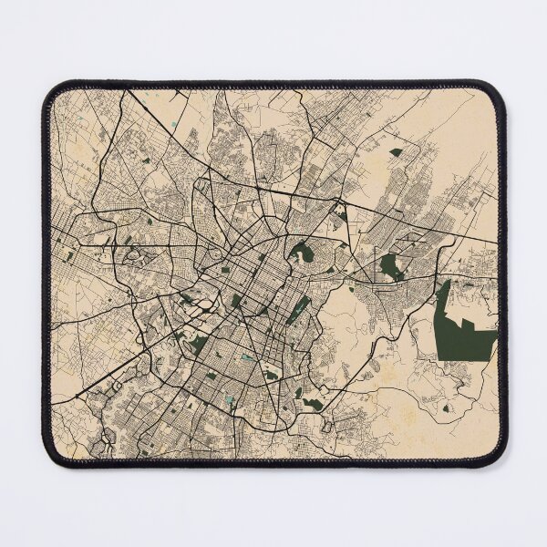 Item preview, Puebla City Map of Mexico - Vintage designed and sold by deMAP.